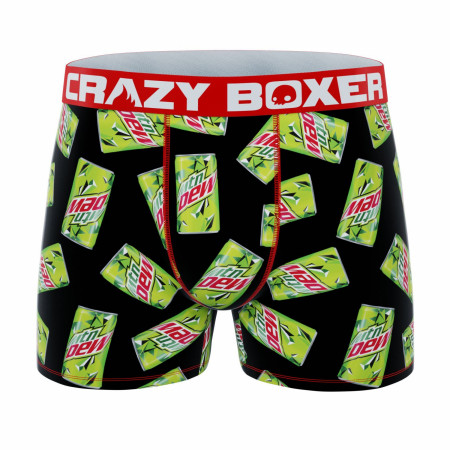 Crazy Boxers Mountain Dew Cans Boxer Briefs